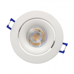 Hot sell aluminum housing anti-glare embedded downlights deep recess gu10 downlight fittings