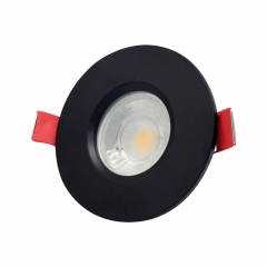 Waterproof Round Shape Gu10 Mr16 Aluminium Alloy Recessed Downlight Fixture