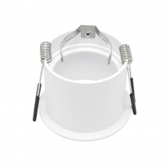Narrow edge 60mm cut out round aluminum alloy Anti glare GU10 downlights for mall