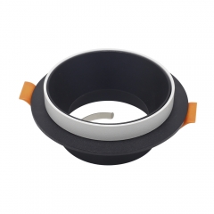 Classic round GU10 MR16 die-casting aluminum fixed recces anti-glare spot lights