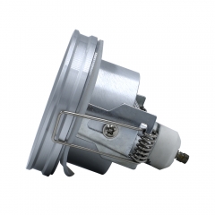 IP44 Pure aluminum round GU10 MR16 recessed waterproof bathroom LED downlights