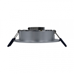 Raw Aluminum GU10 MR16 non-adjustable 3w 5w ceiling round spot lights for office