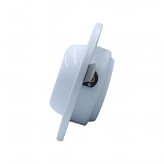 Low price round iron white adjustable embedded MR16 GU10 ceiling eyeball downlights fixtures