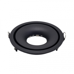 Modern 100mm diameter round die-casting aluminum GU10 recessed spot light housing