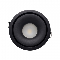 Modern 100mm diameter round die-casting aluminum GU10 recessed spot light housing