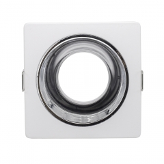 New Arrival square adjustable aluminum alloy GU10 anti glare recessed led downlight
