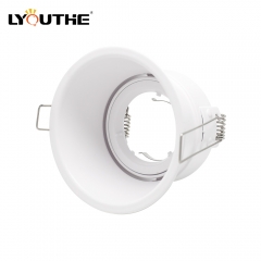 Anti-glare aluminum alloy GU10 MR16 adjust 95mm diameter ultra thin round recessed downlights