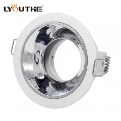 GU10 MR16 Custom embed round die-casting aluminum reflective anti-glare down lights