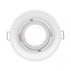 Anti-glare aluminum alloy GU10 MR16 adjust 95mm diameter ultra thin round recessed downlights