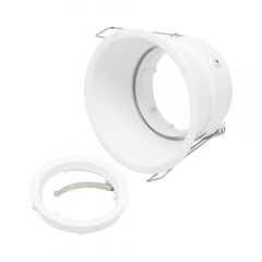 Anti-glare aluminum alloy GU10 MR16 adjust 95mm diameter ultra thin round recessed downlights