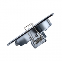 Factory price square white black chrome gold nickel ceiling GX53 down lights for indoor
