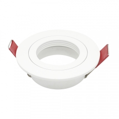 Hotel GU10 MR16 aluminum round recessed ceiling spotlights housing