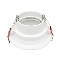 Bathroom GU10 aluminum IP65 anti-glare ceiling recessed waterproof downlights housing