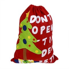 Holiday Treat Christmas Xmas Tree Decor Large Gift Present Bags