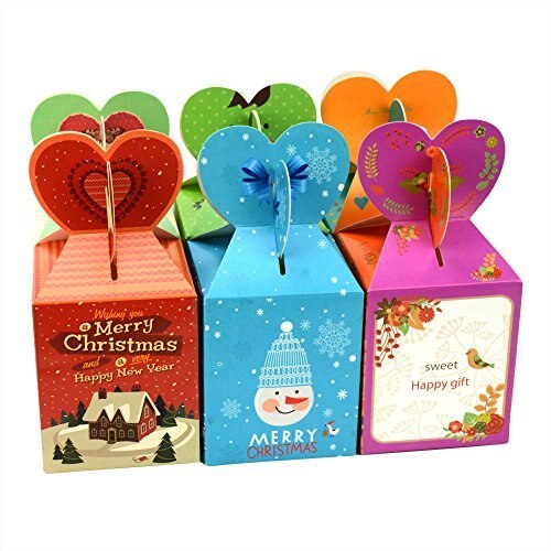 12pcs Cute Cartoon Gift Fruit Candy Box For Wedding Christmas Festival Party #2