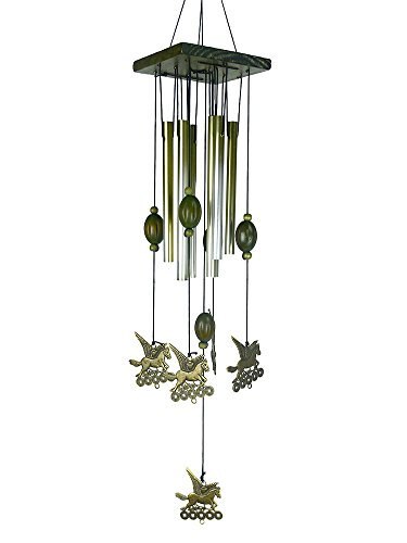 8 Tubes Pegasus Windchime Yard Decor Garden Ornament Door Hanging Home Decor