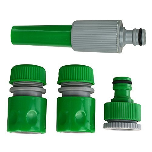 Adjustable Water Hose Nozzle Spray Gun Water Guns Set for Garden Watering Cars Vehicles Washing Cleaning