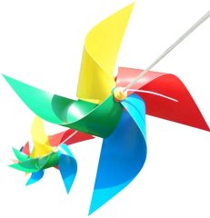 Colorful String 20cm Pinwheel For Party Birthday Wedding Halloween Christmas