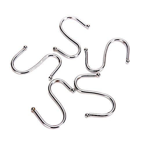 10pcs S Hooks Stainless Steel For Garden Tool Bird Nest Feeders Utensil Kitchen Hanger Hanging