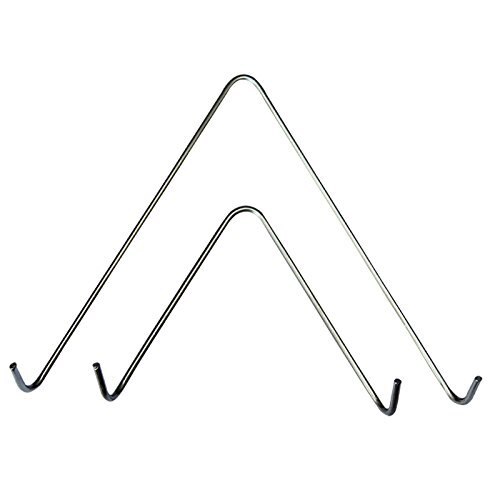 6Pcs V Shaped Stainless Steel Professional Triangular Hanging Planters Hanging Hooks