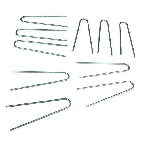 10Pcs Garden Landscape Fabric Mulch Iron Pins Anchor Staples