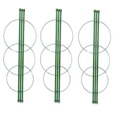 3pcs Tomato Garden Climbing Vine Stake Support Cage 60cm