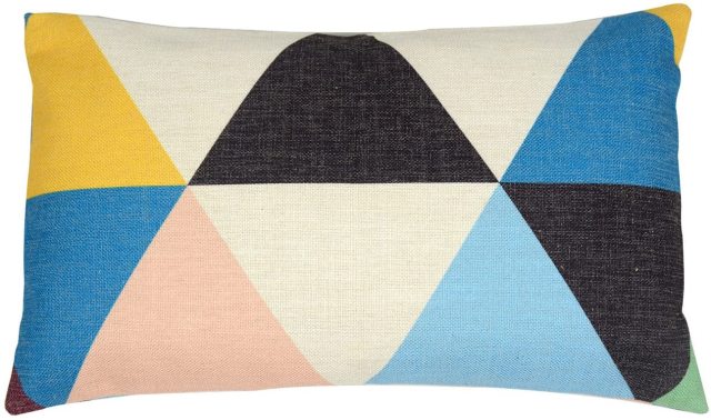 New Colorful Classic Plaid Sofa Cushion Cover Throw Pillow Case Cotton Linen 14"x20" Decor