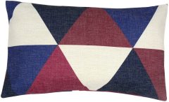 New Colorful Classic Plaid Sofa Cushion Cover Throw Pillow Case Cotton Linen 14"x20" Decor