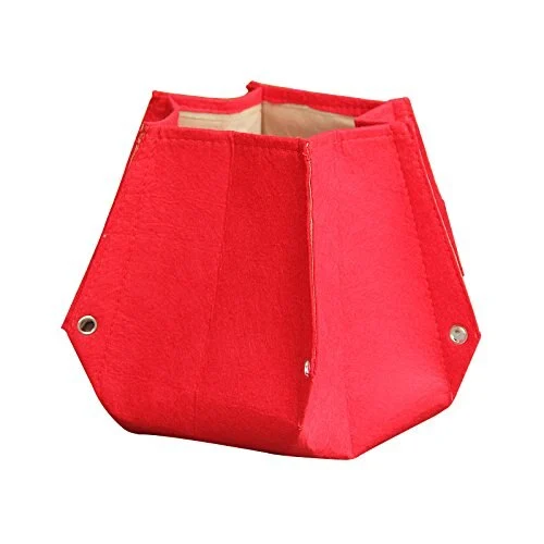 Daul Layer Hexagonal Non-Woven Fabrics Flower Tub Grow Strawberry Patio Recycled Growing Bag