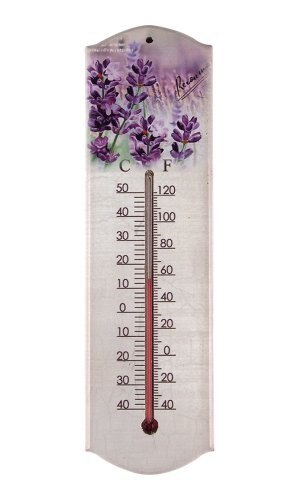 Nostalgic Style Outdoor Indoor High Quality Wooden Garden Thermometer