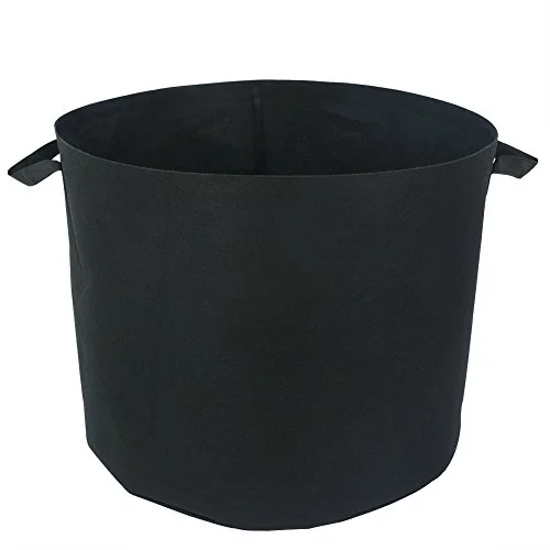 GardeningWill Non-Woven Fabric Reusable Soft-Sided Highly Breathable Grow Planter Bag With Handles