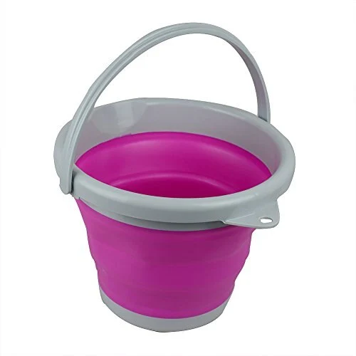 5L Thickening Folding Portable Silica Gel Bucket For Garden Outdoor Camping Fishing Hiking Car Washing