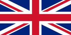 2 Pieces United Kingdom Flag 3ft x 5ft - UK Polyester British