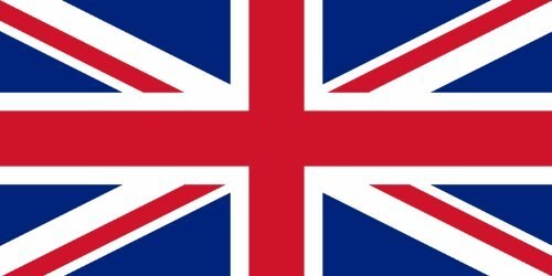 2 Pieces United Kingdom Flag 3ft x 5ft - UK Polyester British