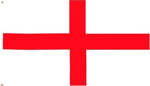 2 Pieces England Flag 3'x5'Brand NEW 3x5 ENGLISH ST GEORGE CROSS