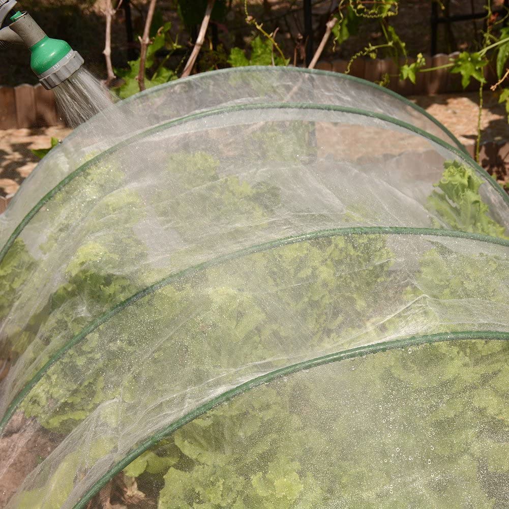 16Ftx 25Ft Mosquito Bug Insect Bird Net Barrier Hunting Blind Garden Netting for Protect Your Plant Fruits Flower
