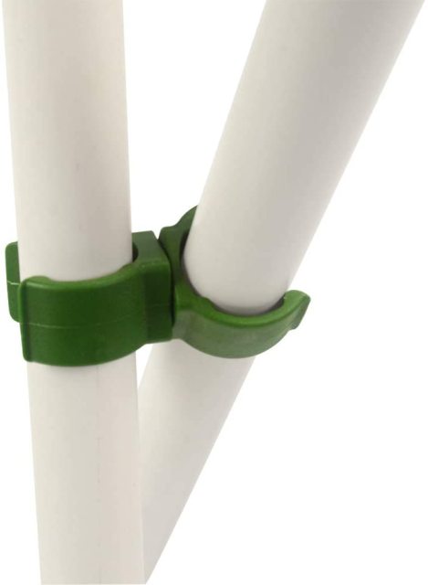 20Pcs Garden Trellis Plant Connector Universal Clip for Tomato Cage 20MM Plant Stakes