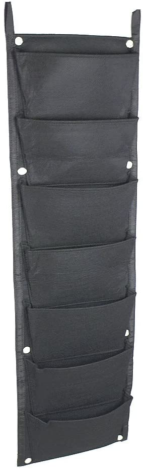 12 Pockets Vertical Garden Hanging Wall Planter Herbs Strawberries Flowers