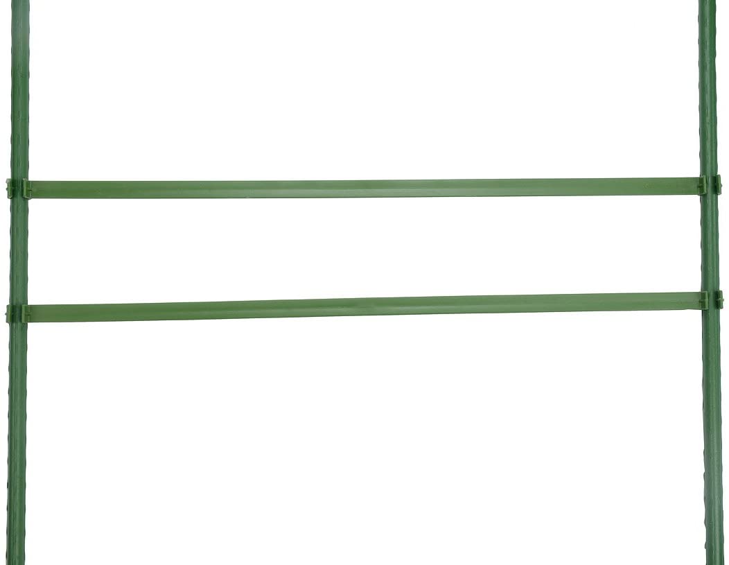 24Pcs Trellis Garden for Tomato Cage Connectors Attach Plant Stake Arms 18 Inches