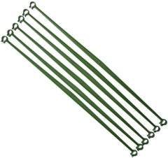 24Pcs Trellis Garden for Tomato Cage Connectors Attach Plant Stake Arms 18 Inches