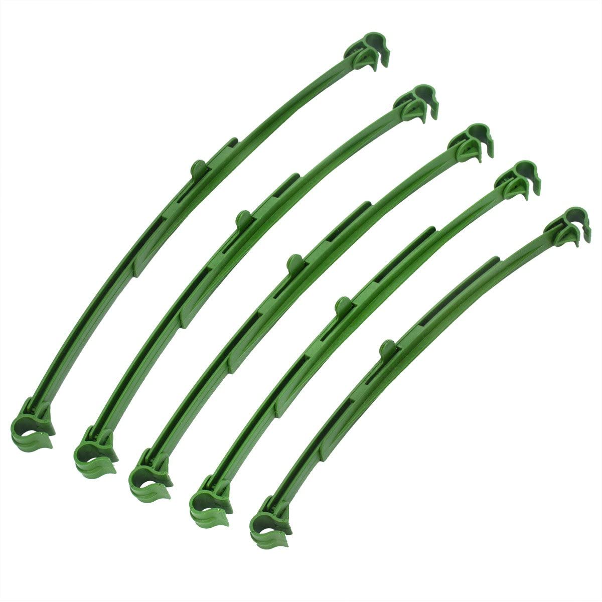 12Pcs Adjustable Expandable Tomato Trellis Garden Stake Connectors Attach Stake Arms