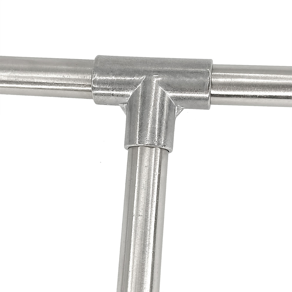 3 Way Tee 16mm PVC Fitting Build Aluminum Heavy Duty Greenhouse Frame Furniture Connectors (Pack of 12)