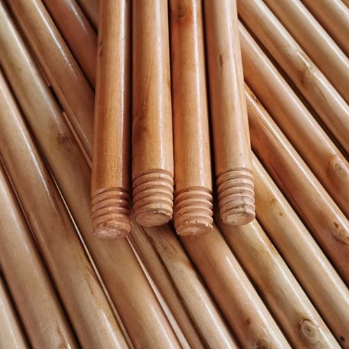 Лакированная деревянная палка для метлы / ручка от швабры