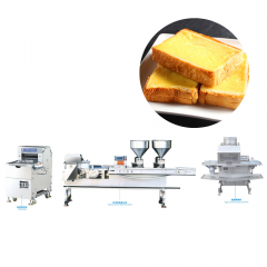 Toast Two Colour Sandwich bread making machine Production Line