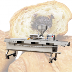 Industrial bakery machines jam filler stuffed croissant sandwich filling machine