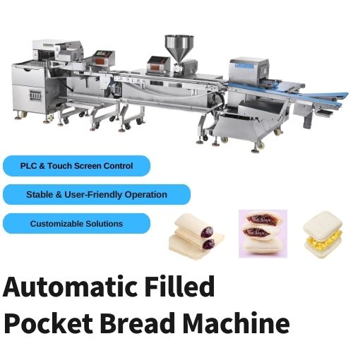 Automatic Filled Pocket Bread Machine
