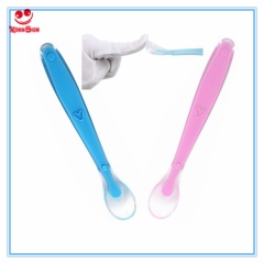 Health Soft Silicone Spoon For Feeding Baby