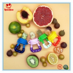 BPA Free Colorful Fresh Fruit Feeder for Baby