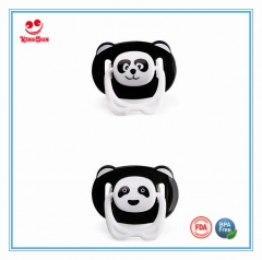 Food Grade Dummy Panda Cartoon Baby Pacifiers