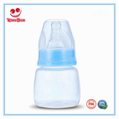 2oz Plastic Baby Feeding Bottle with Juice Bottle Teat